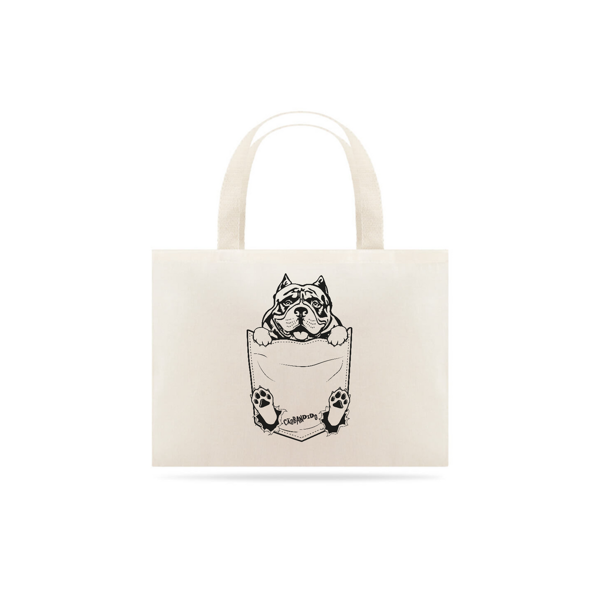 Nome do produto: Ecobag American Bully Pocket