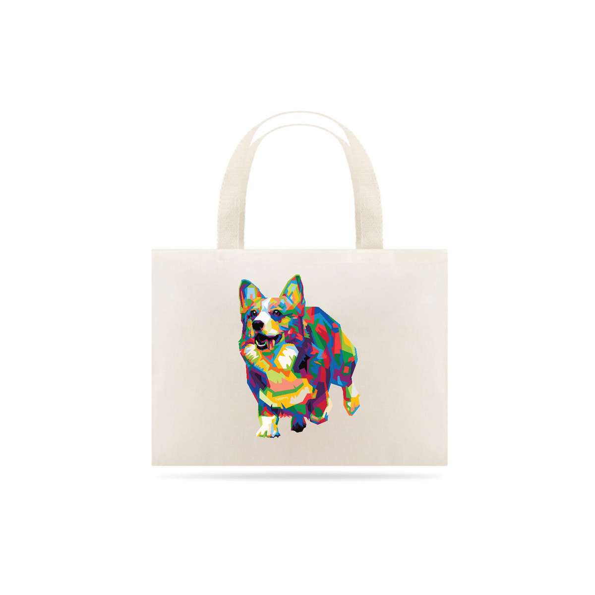 Nome do produto: Ecobag Welsh Corgi Pop Art