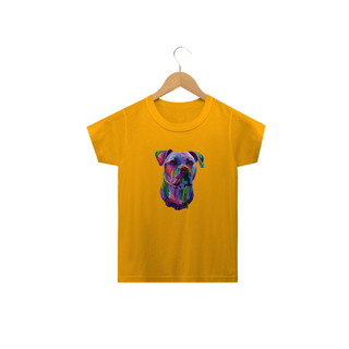 Nome do produtoCamiseta Infantil Pitbull Pop Art