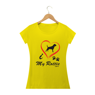 Nome do produtoBaby Look Rottweiler - I Love My Rottie