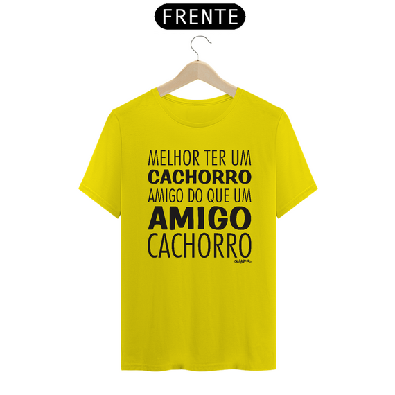 Camiseta Cachorro Amigo ou Amigo Cachorro