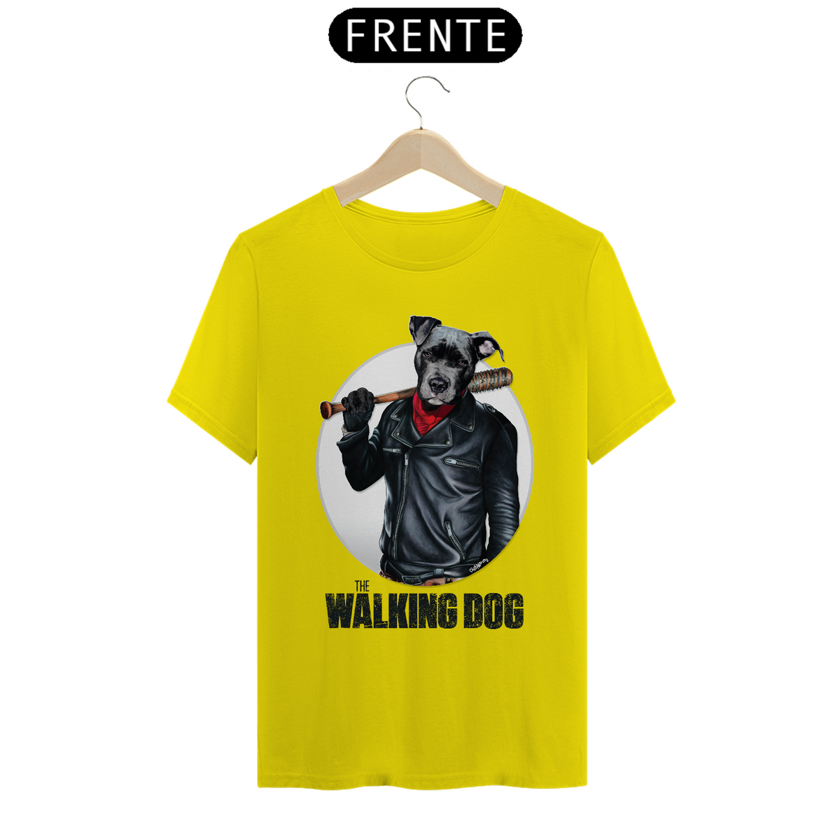 Nome do produto: Camiseta Cachorro The Walking Dog