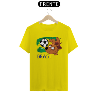 Nome do produtoCamiseta Brasil - Cachorro Jogador