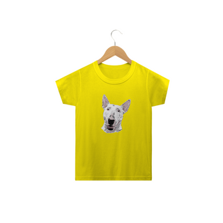 Nome do produtoCamiseta Infantil Bull Terrier Pintura Digital