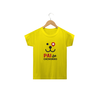 Camiseta Infantil Pai de Cachorro