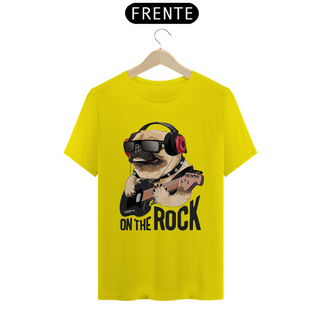 Nome do produtoCamiseta Pug On The Rock