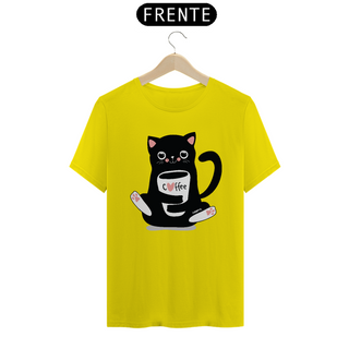 Nome do produtoCamiseta Gato Preto Café