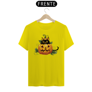 Nome do produtoCamiseta Gato Preto Halloween