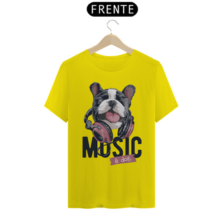 Camiseta Music and Dog