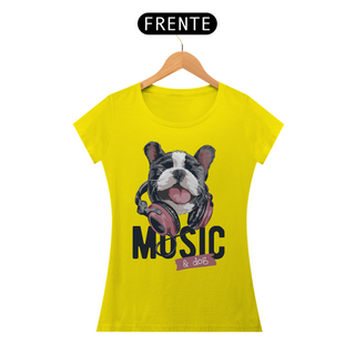 Nome do produtoBaby Look Music and Dog