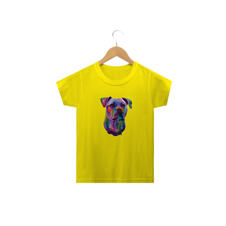 Nome do produtoCamiseta Infantil Pitbull Pop Art