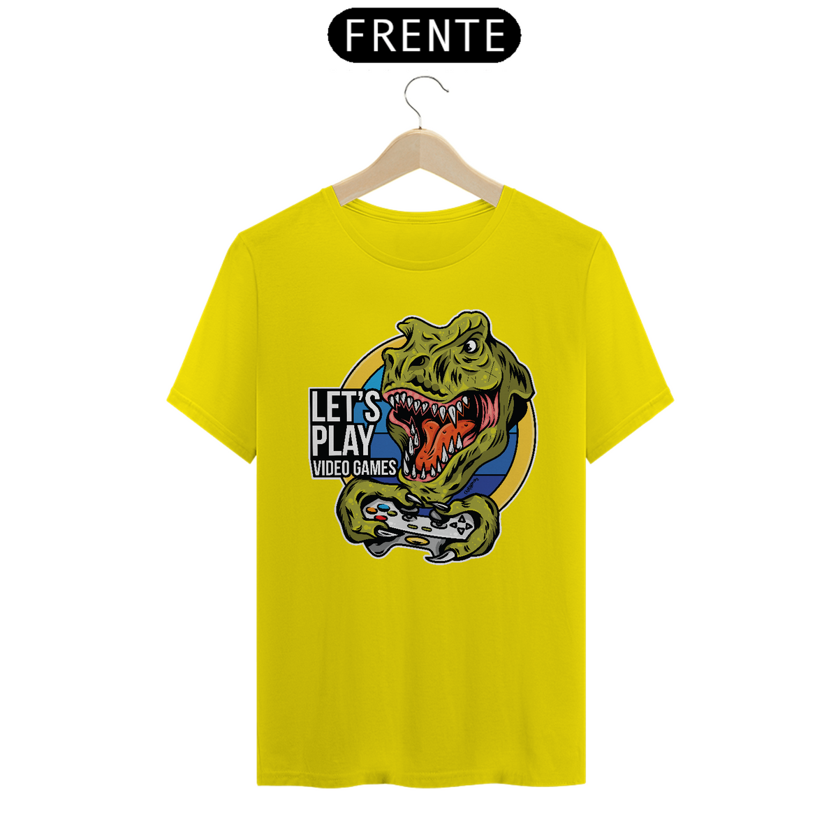 Nome do produto: Camiseta Dinossauro - Modelo 4