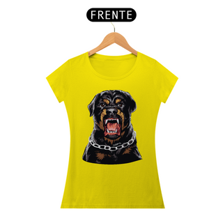 Nome do produtoBaby Look Rottweiler com Cara de Bravo