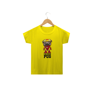 Nome do produtoCamiseta Infantil I'm Iron Pug