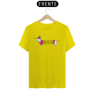 Nome do produtoCamiseta Dachshund Natal Ho Ho Ho