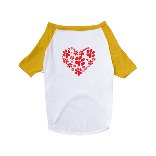 Nome do produtoCamiseta para Cachorro - I Love My Dog