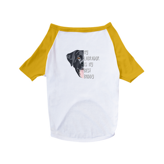 Nome do produtoCamiseta para Cachorro - Meu Labrador é Meu Melhor Amigo