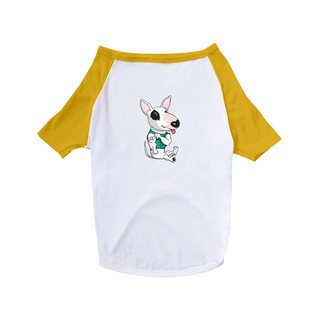 Nome do produtoCamiseta para Cachorro - Bull Terrier I Love Dad