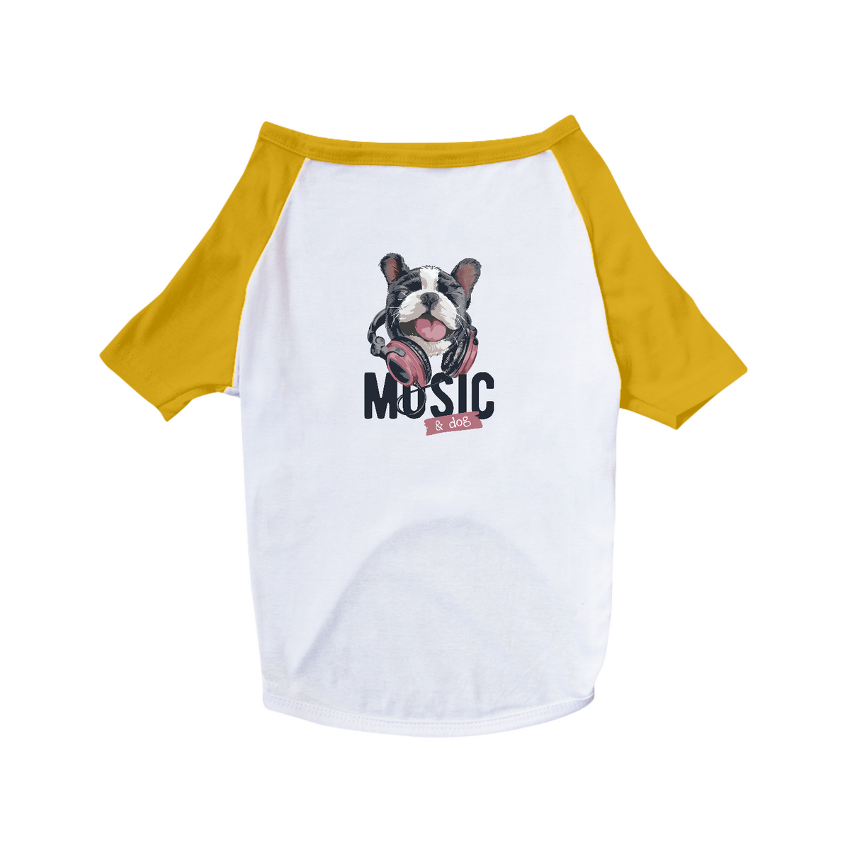 Nome do produto: Camiseta para Cachorro - Music and Dog
