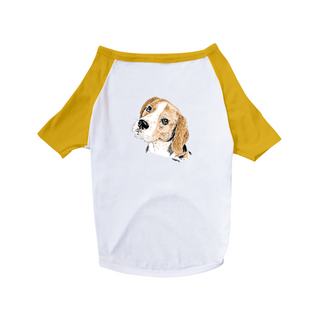 Nome do produtoCamiseta para Cachorro - Beagle Pintura Digital