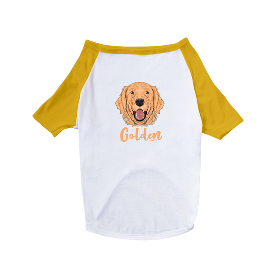 Camiseta para Cachorro - Golden