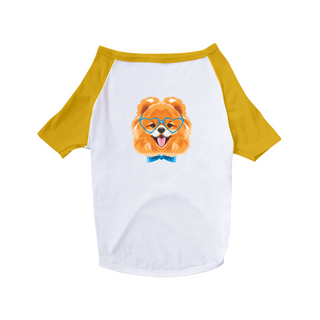 Nome do produtoCamiseta para Cachorro - Spitz Alemão - Lulu da Pomerânia Macho