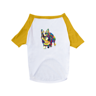 Nome do produtoCamiseta para Cachorro - Welsh Corgi Pop Art