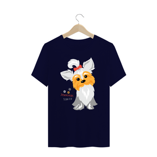 Nome do produtoCamiseta Plus Size Yorkshire Terrier