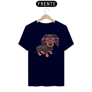 Nome do produtoCamiseta Dachshund de Óculos