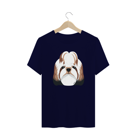 Camiseta Plus Size Shih Tzu