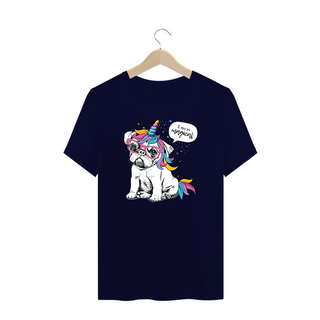 Camiseta Plus Size Bulldog Francês Unicórnio - I am So Magical