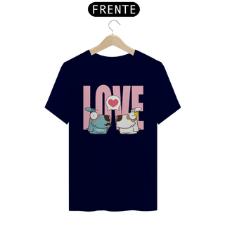 Nome do produtoCamiseta Cachorro Casal Love