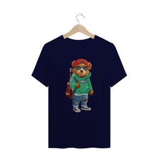 Camiseta Plus Size Urso - Modelo 4