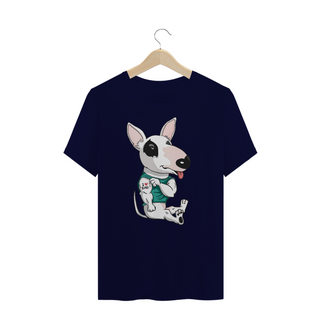 Nome do produtoCamiseta Plus Size Bull Terrier I Love Dad