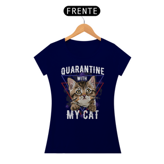 Nome do produtoBaby Look Quarantine With My Cat