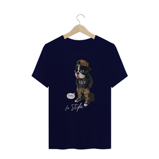 Camiseta Plus Size Cachorro - Stay in Style