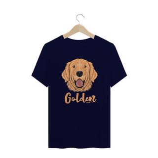 Nome do produtoCamiseta Plus Size Cachorro Golden