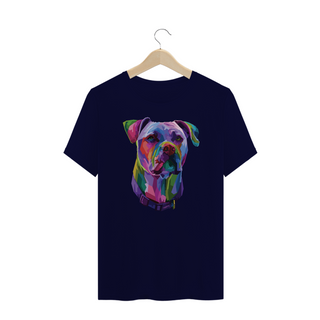 Nome do produtoCamiseta Plus Size Pitbull Pop Art