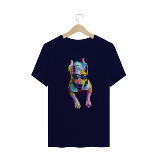 Nome do produtoCamiseta Plus Size Cachorro Deitado Pop Art