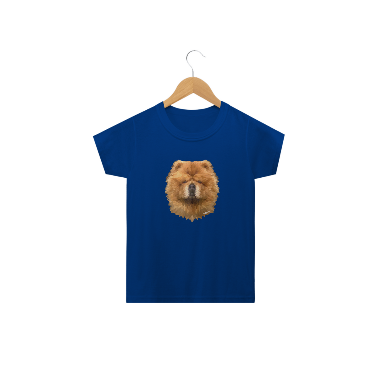 Nome do produto: Camiseta Infantil Chow Chow Mosaico