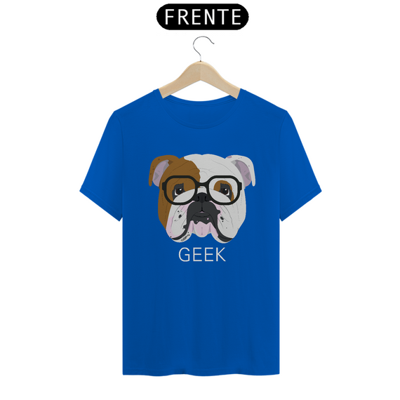Camiseta Bulldog Inglês Geek