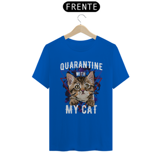 Nome do produtoCamiseta Quarantine With My Cat