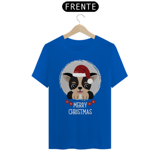 Nome do produtoCamiseta Cachorro Merry Christmas