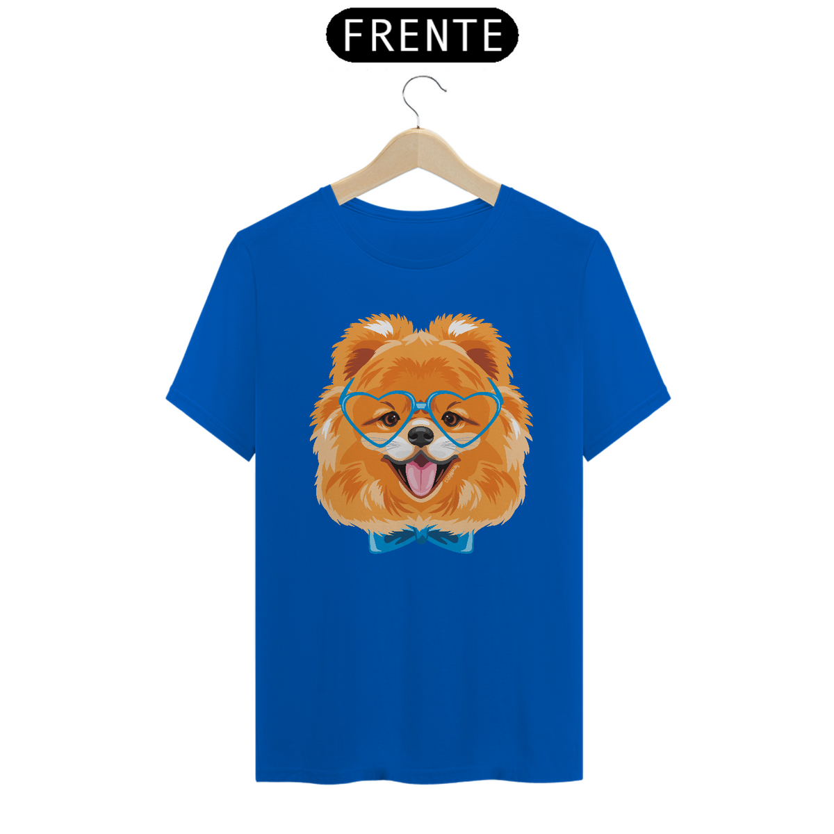 Nome do produto: Camiseta Spitz Alemão - Lulu da Pomerânia Macho