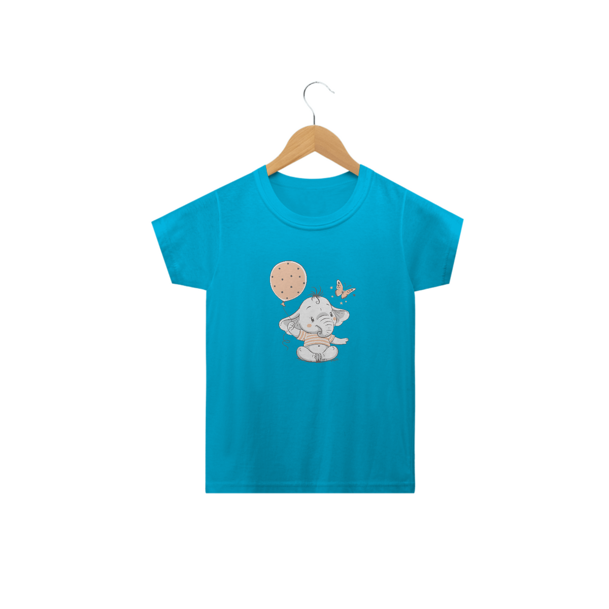 Nome do produto: Camiseta Infantil Elefante - Modelo 2
