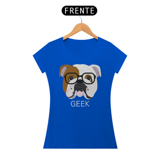 Nome do produtoBaby Look Bulldog Inglês Geek