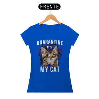 Nome do produtoBaby Look Quarantine With My Cat