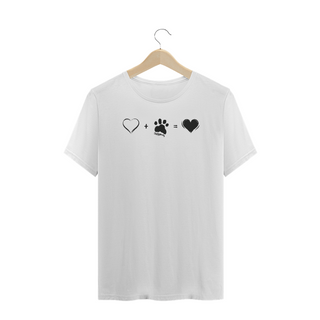 Camiseta Plus Size Amor Completo