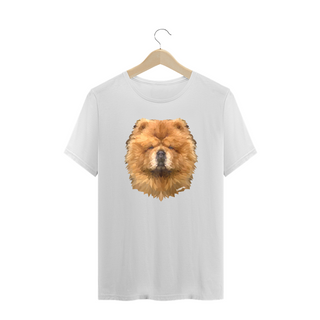 Camiseta Plus Size Chow Chow Mosaico