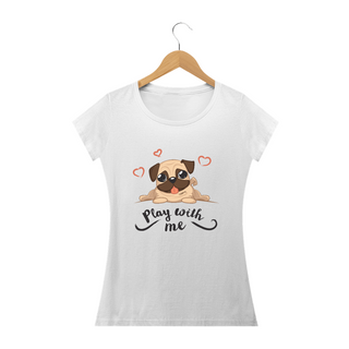 Nome do produtoBaby Look Pug Play With Me